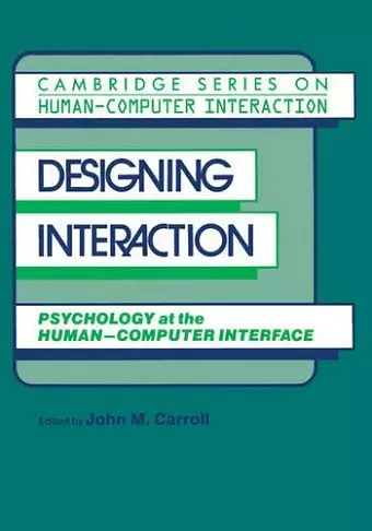 Designing Interaction cover