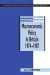 Macroeconomic Policy in Britain 1974–1987 cover