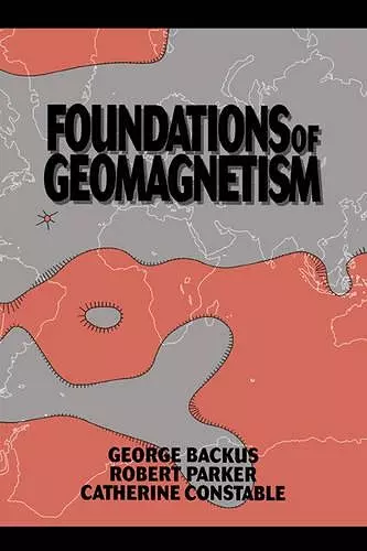 Foundations of Geomagnetism cover