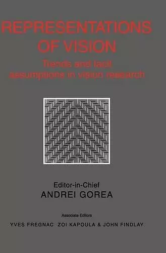 Representations of Vision cover