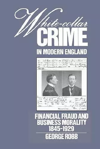 White-Collar Crime in Modern England cover