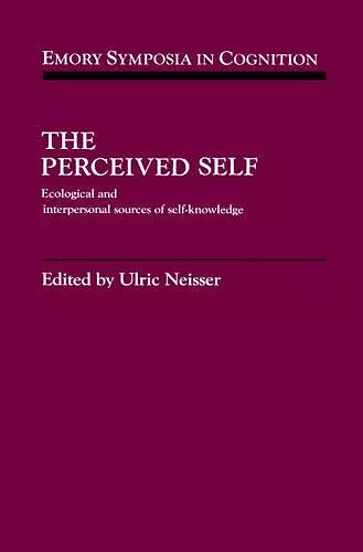 The Perceived Self cover