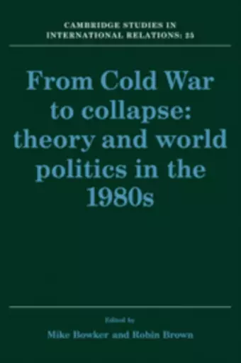 From Cold War to Collapse cover