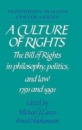 A Culture of Rights cover