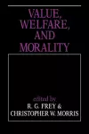 Value, Welfare, and Morality cover