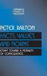 Facts, Values, and Norms cover