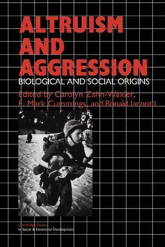 Altruism and Aggression cover