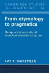 From Etymology to Pragmatics cover