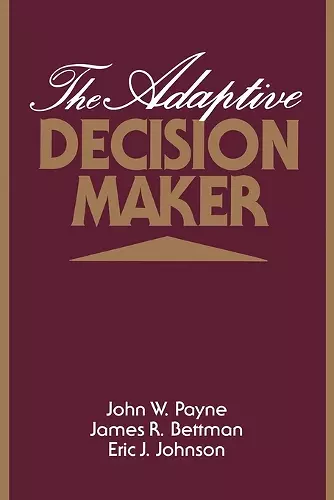 The Adaptive Decision Maker cover