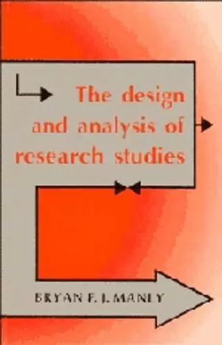 The Design and Analysis of Research Studies cover