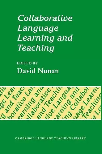 Collaborative Language Learning and Teaching cover