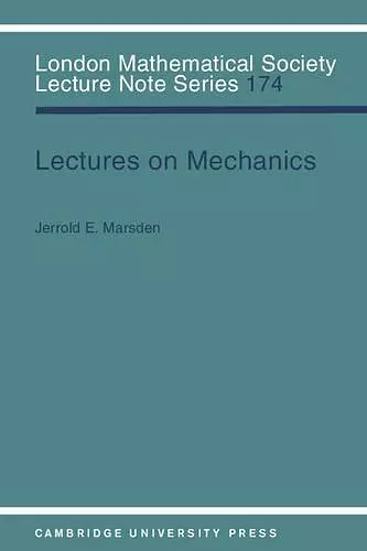 Lectures on Mechanics cover