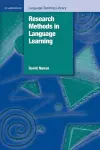 Research Methods in Language Learning cover