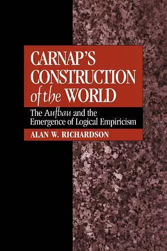 Carnap's Construction of the World cover