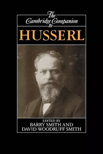 The Cambridge Companion to Husserl cover