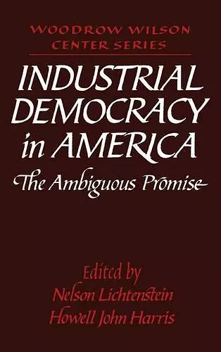 Industrial Democracy in America cover