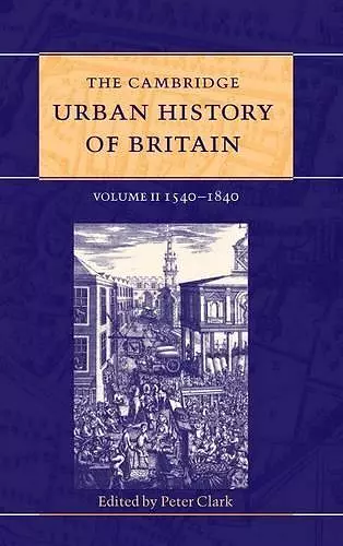 The Cambridge Urban History of Britain cover