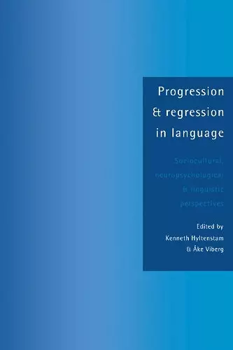 Progression and Regression in Language cover