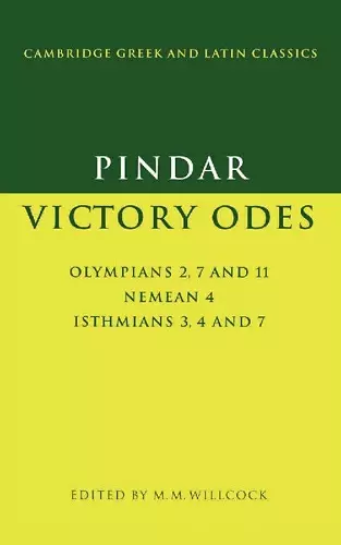 Pindar: Victory Odes cover