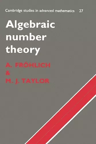 Algebraic Number Theory cover