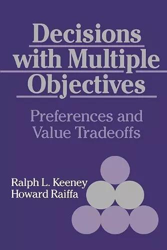 Decisions with Multiple Objectives cover