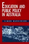 Education and Public Policy in Australia cover
