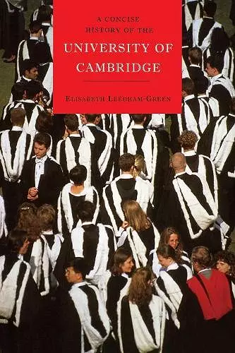 A Concise History of the University of Cambridge cover