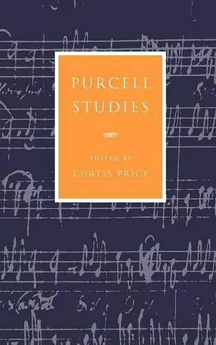 Purcell Studies cover