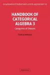 Handbook of Categorical Algebra: Volume 3, Sheaf Theory cover