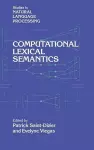 Computational Lexical Semantics cover