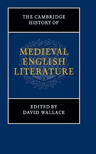 The Cambridge History of Medieval English Literature cover