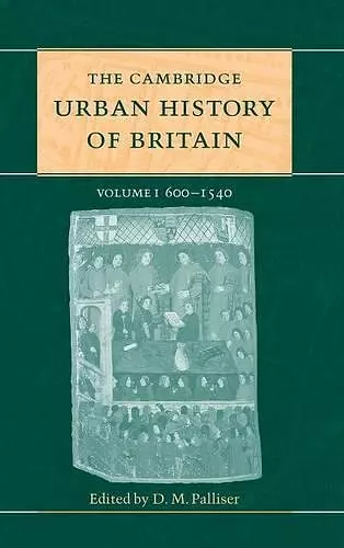 The Cambridge Urban History of Britain cover