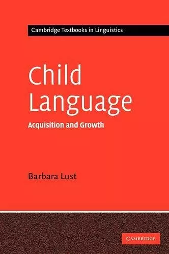 Child Language cover