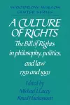 A Culture of Rights cover