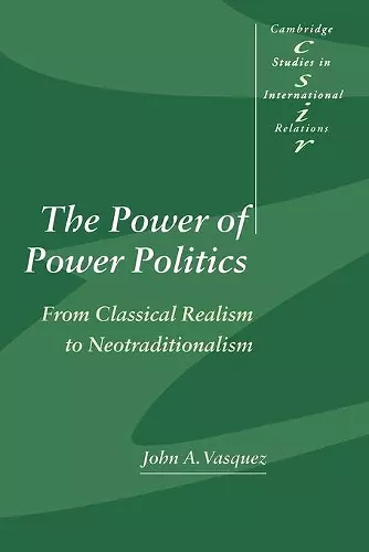 The Power of Power Politics cover