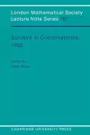 Surveys in Combinatorics, 1993 cover