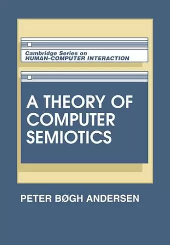 A Theory of Computer Semiotics cover