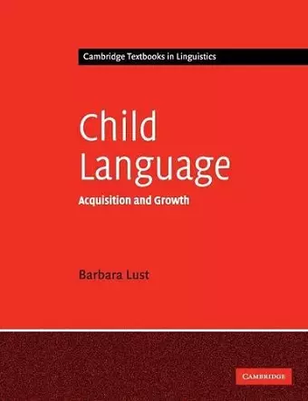 Child Language cover