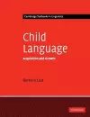 Child Language cover