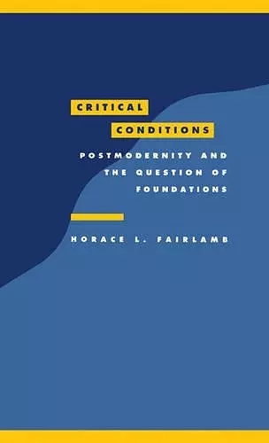 Critical Conditions cover