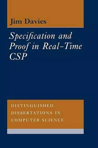 Specification and Proof in Real Time CSP cover