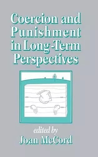 Coercion and Punishment in Long-Term Perspectives cover