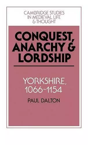 Conquest, Anarchy and Lordship cover