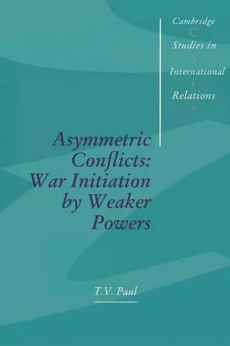 Asymmetric Conflicts cover