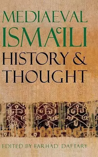 Mediaeval Isma'ili History and Thought cover