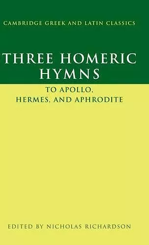 Three Homeric Hymns cover