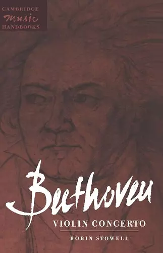 Beethoven: Violin Concerto cover