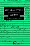 Shostakovich Studies cover