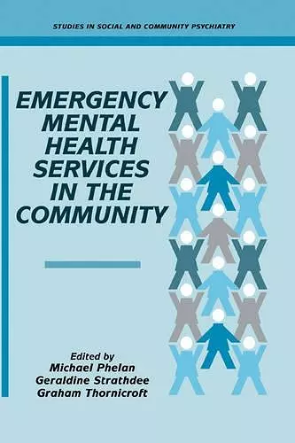 Emergency Mental Health Services in the Community cover