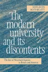 The Modern University and its Discontents cover